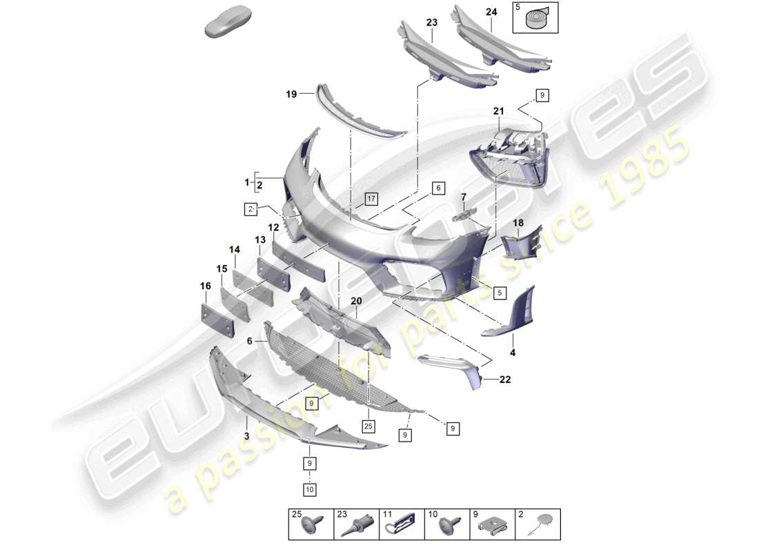 teilediagramm mit der teilenummer 982807587a