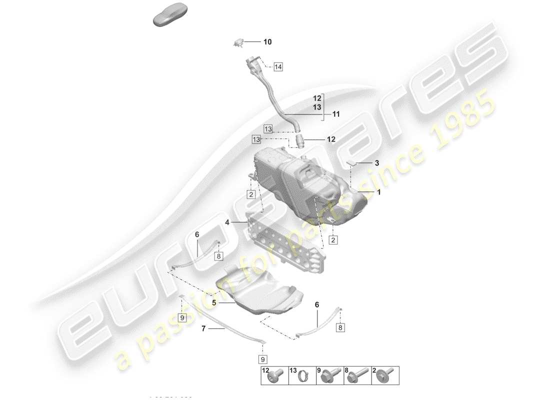 teilediagramm mit der teilenummer 992201076c