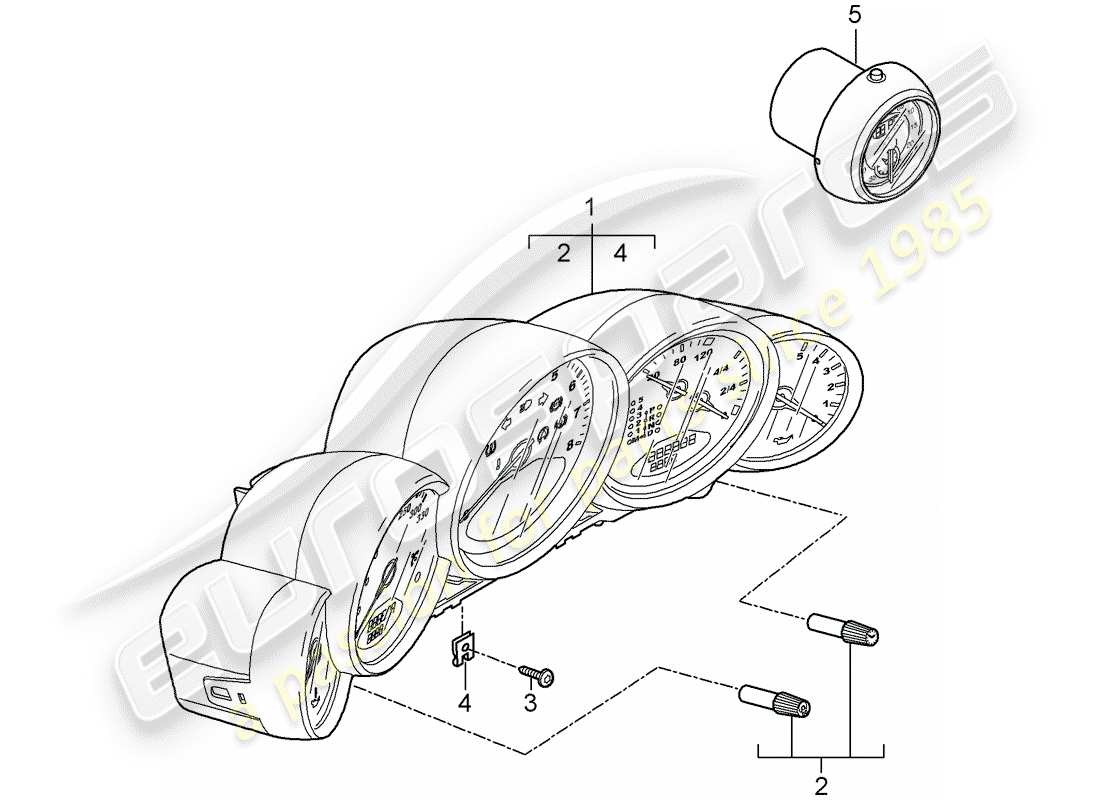 teilediagramm mit der teilenummer 99764130198