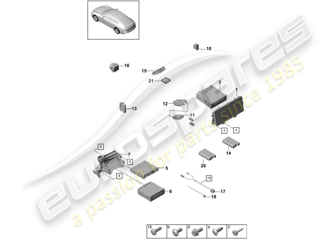 teilediagramm mit der teilenummer 9a764645601