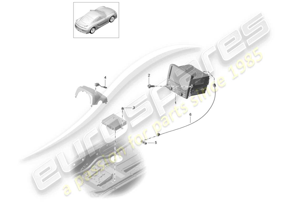 teilediagramm mit der teilenummer 991642952exdml