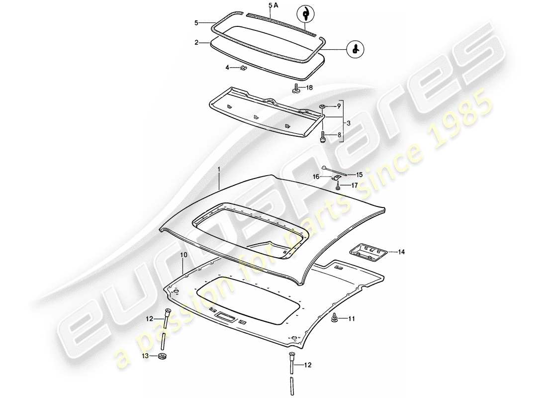 teilediagramm mit der teilenummer 92855507160