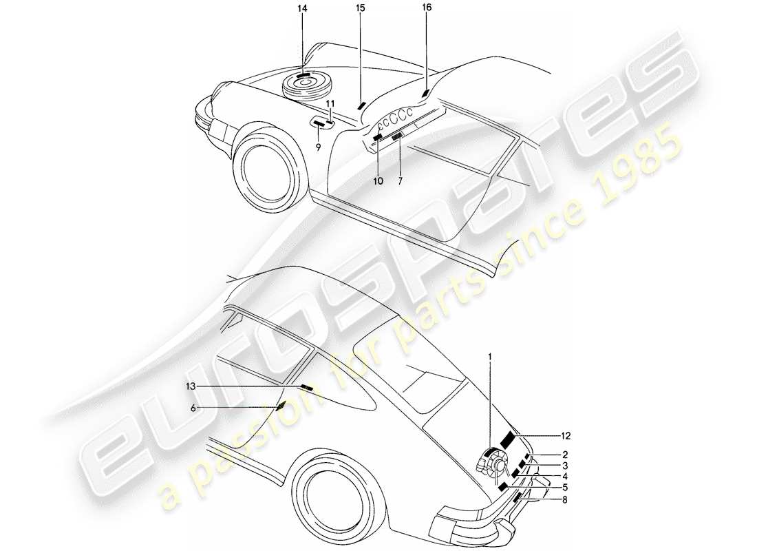teilediagramm mit der teilenummer 91170125101