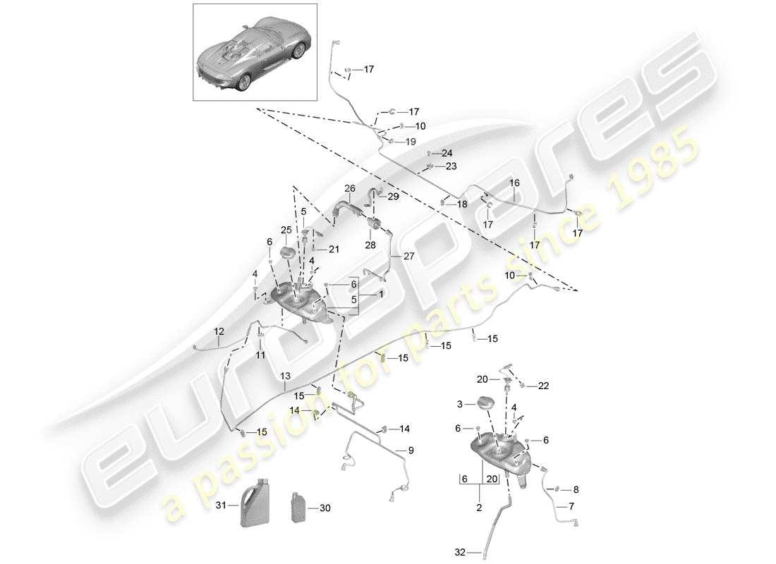 teilediagramm mit der teilenummer 4g0971848c