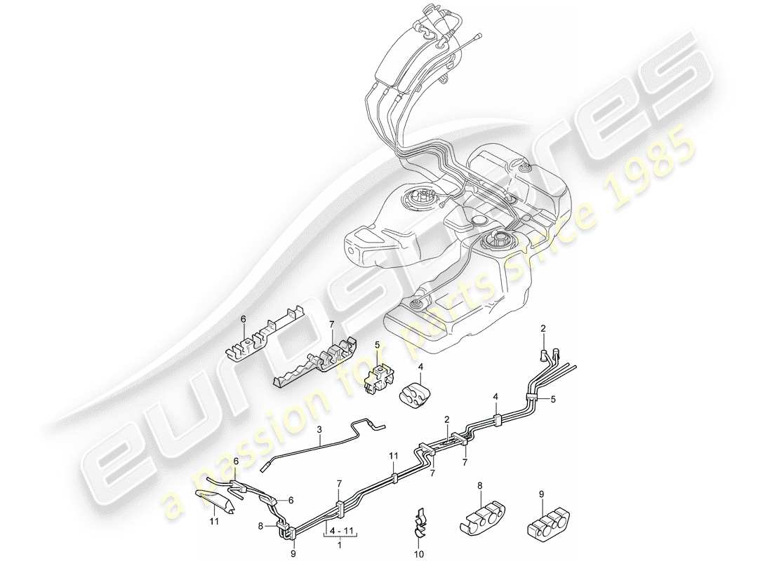 teilediagramm mit der teilenummer 95520108000