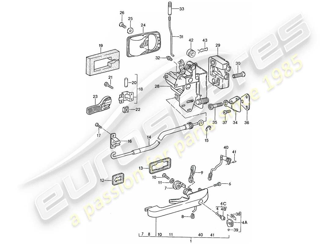 teilediagramm mit der teilenummer 94453726102