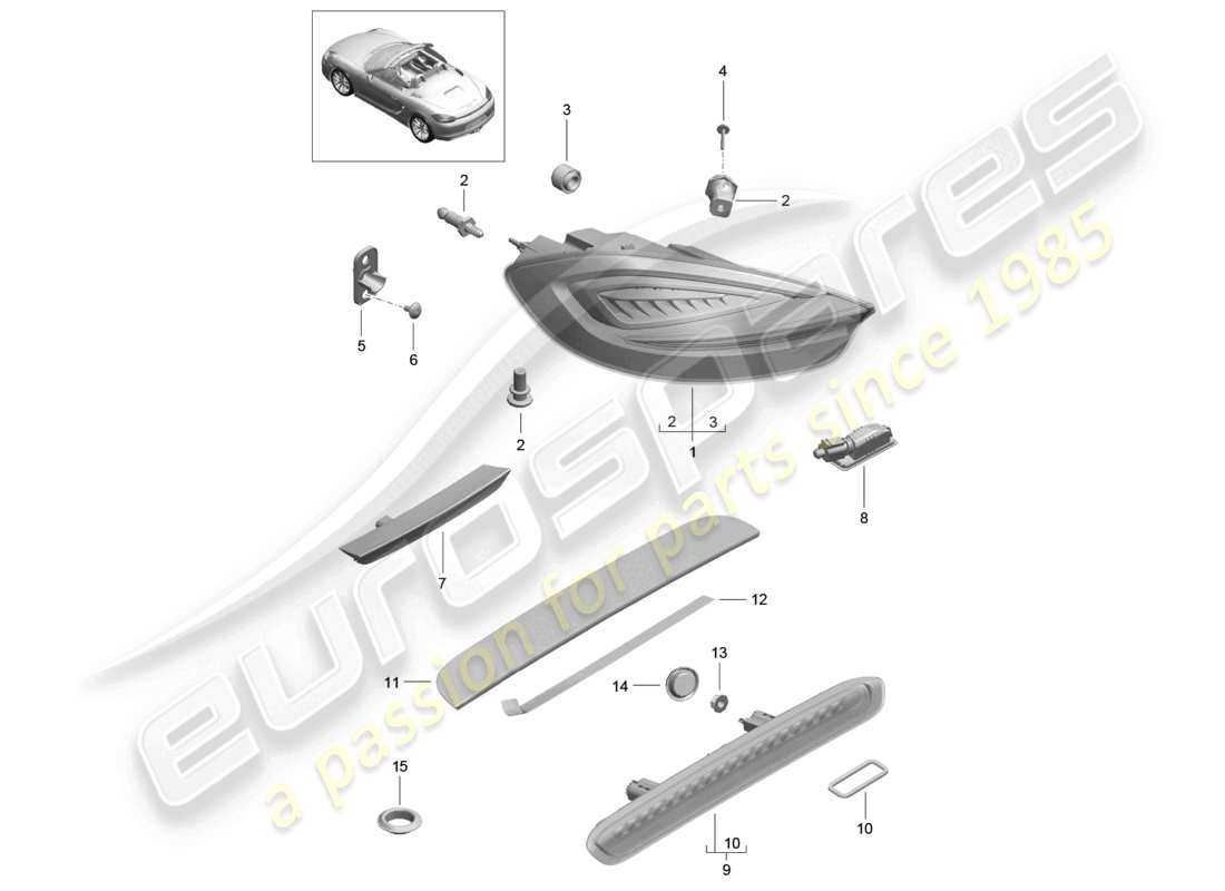 teilediagramm mit der teilenummer 98163134301