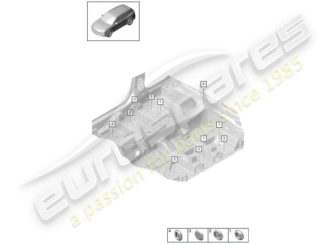 teilediagramm mit der teilenummer 95850418300