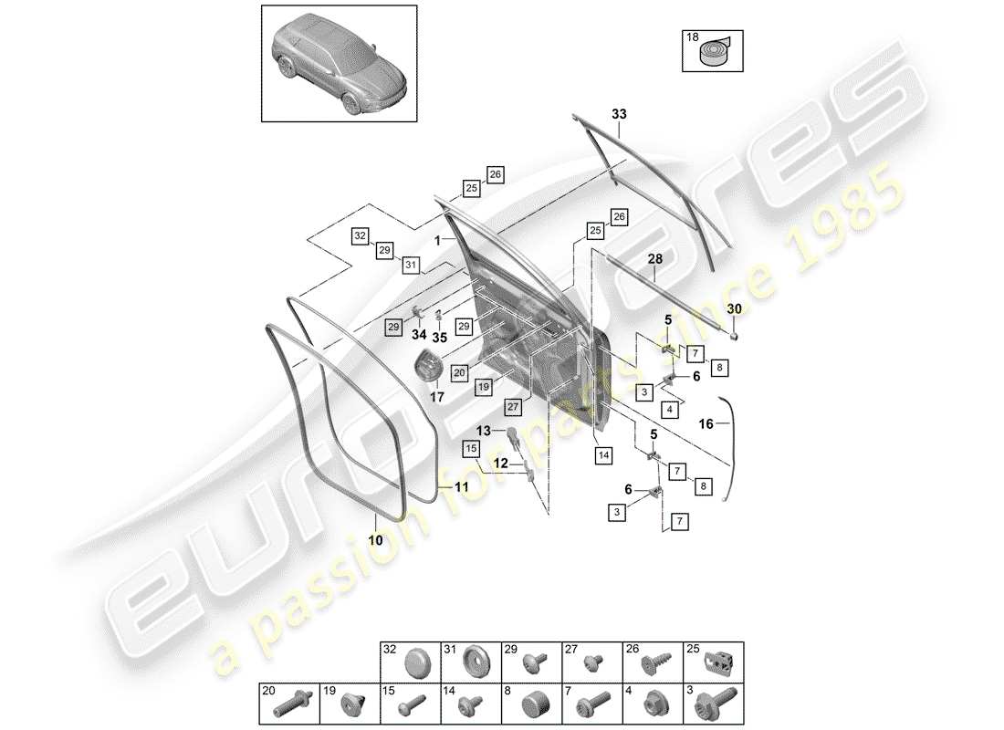 teilediagramm mit der teilenummer 9a783340701