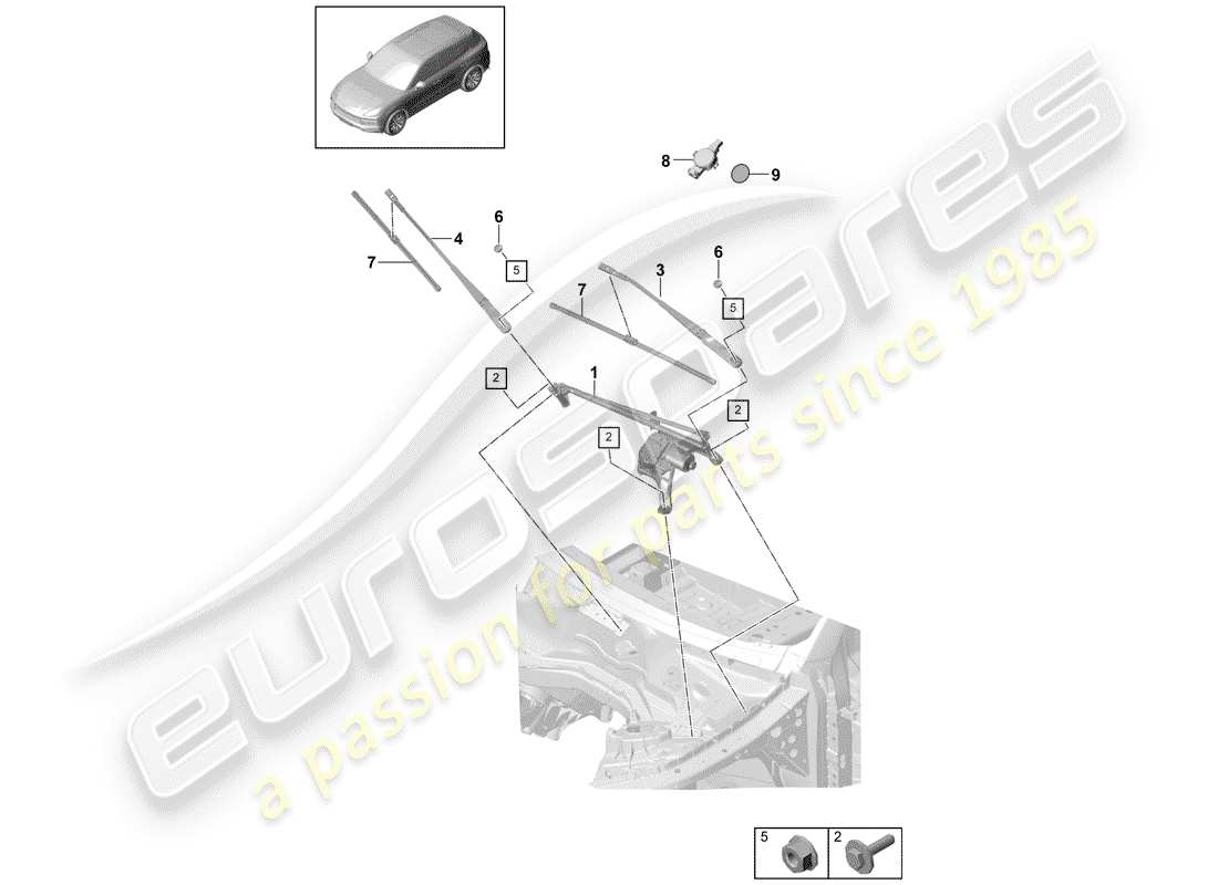 teilediagramm mit der teilenummer 9y2955407