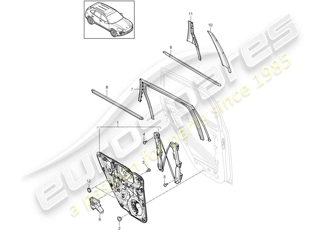 teilediagramm mit der teilenummer 95854249100