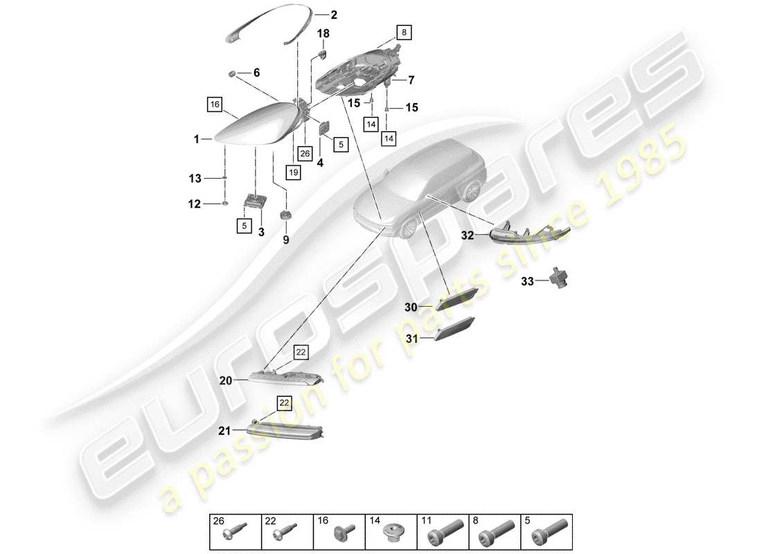 teilediagramm mit der teilenummer 9y0941043r