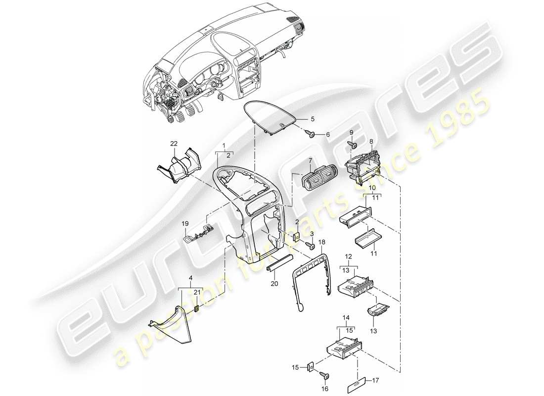 teilediagramm mit der teilenummer 95555226301