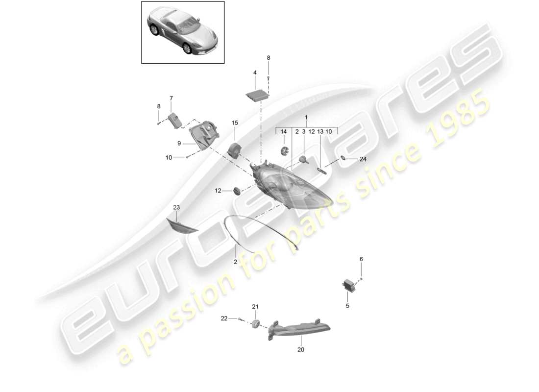 teilediagramm mit der teilenummer 7pp941329t