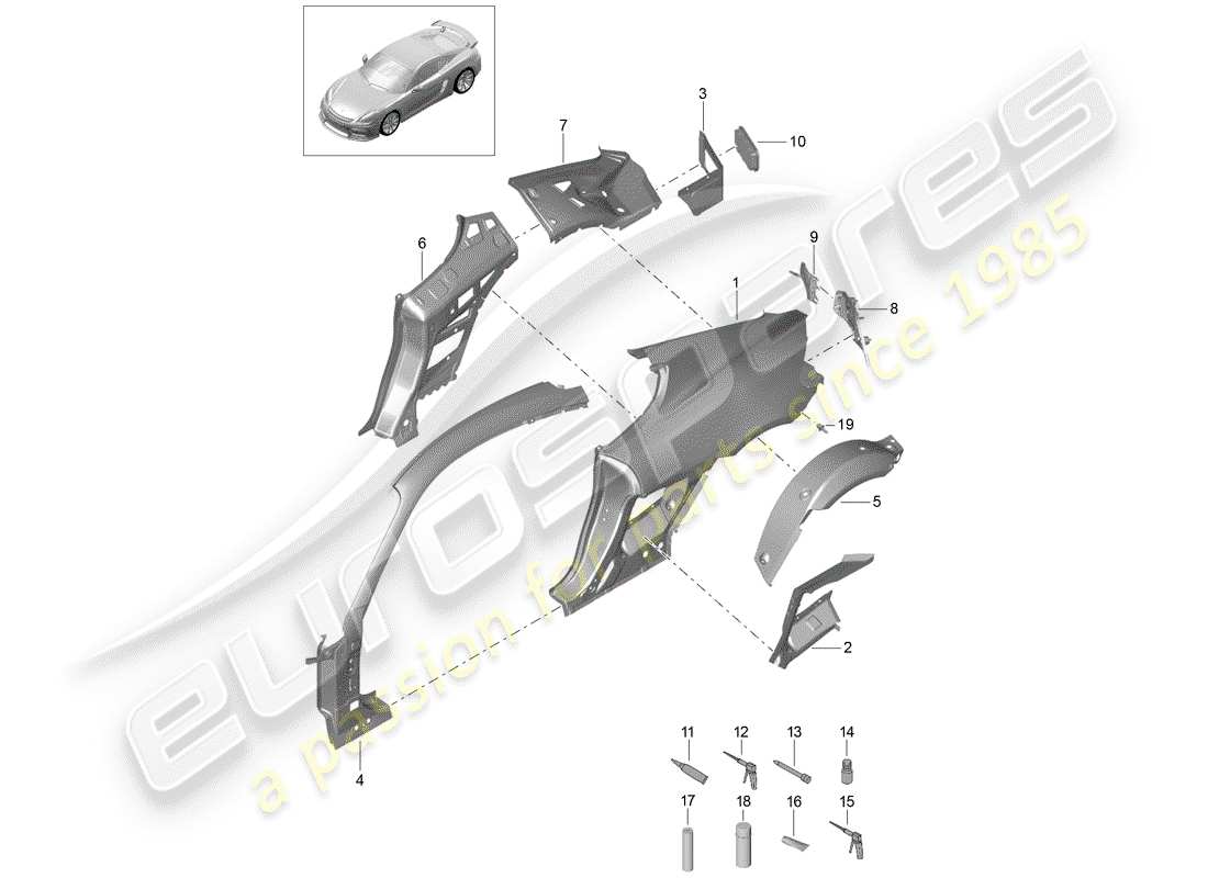 teilediagramm mit der teilenummer 98150396500