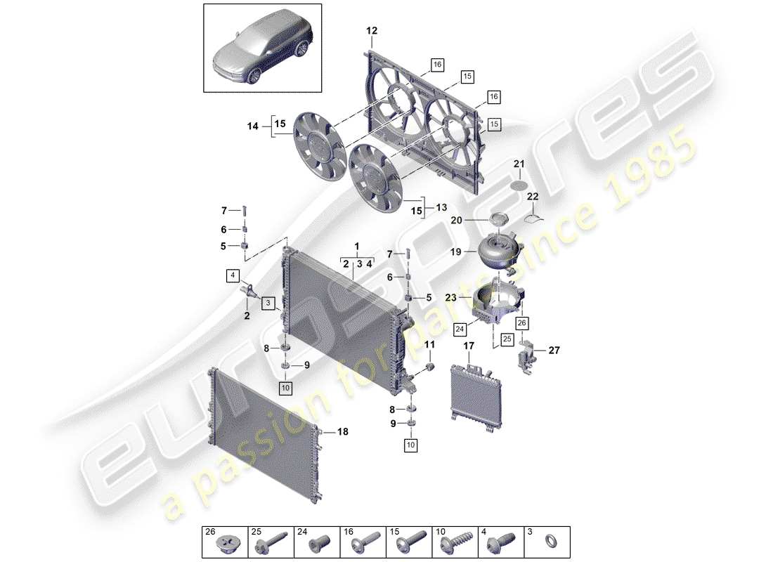 teilediagramm mit der teilenummer 95812125110