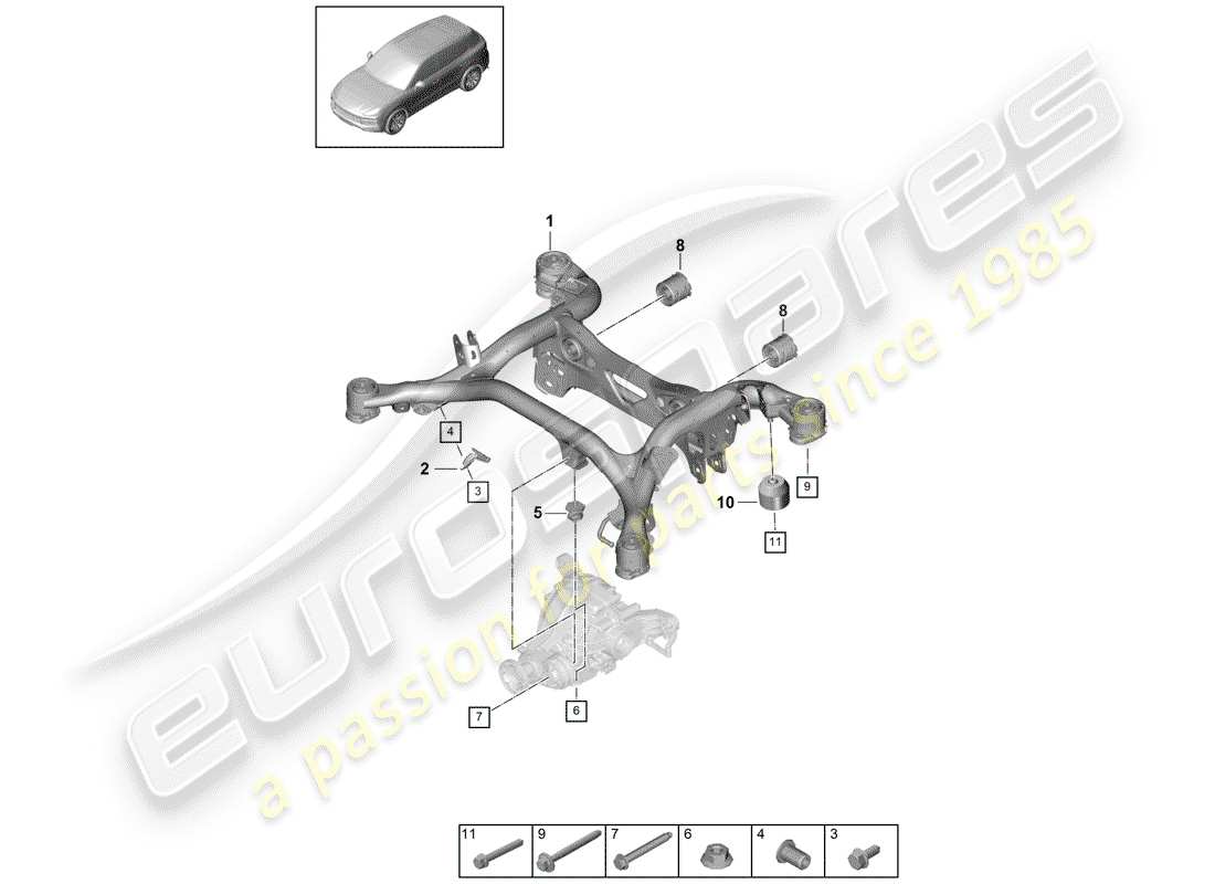 teilediagramm mit der teilenummer 958599257r
