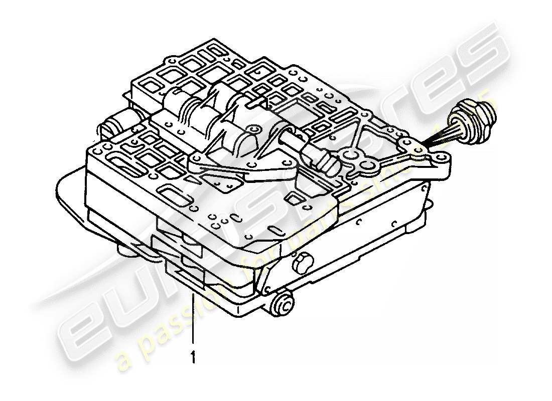 eine teilezeichnung aus dem porsche 1968 (refurbished and exchange catalogue) teilekatalog