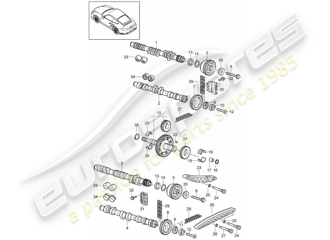 teilediagramm mit der teilenummer 98710525400