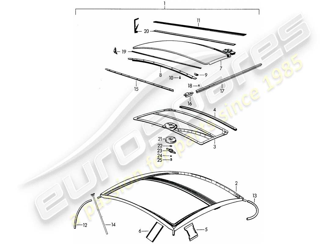 teilediagramm mit der teilenummer 64456483100