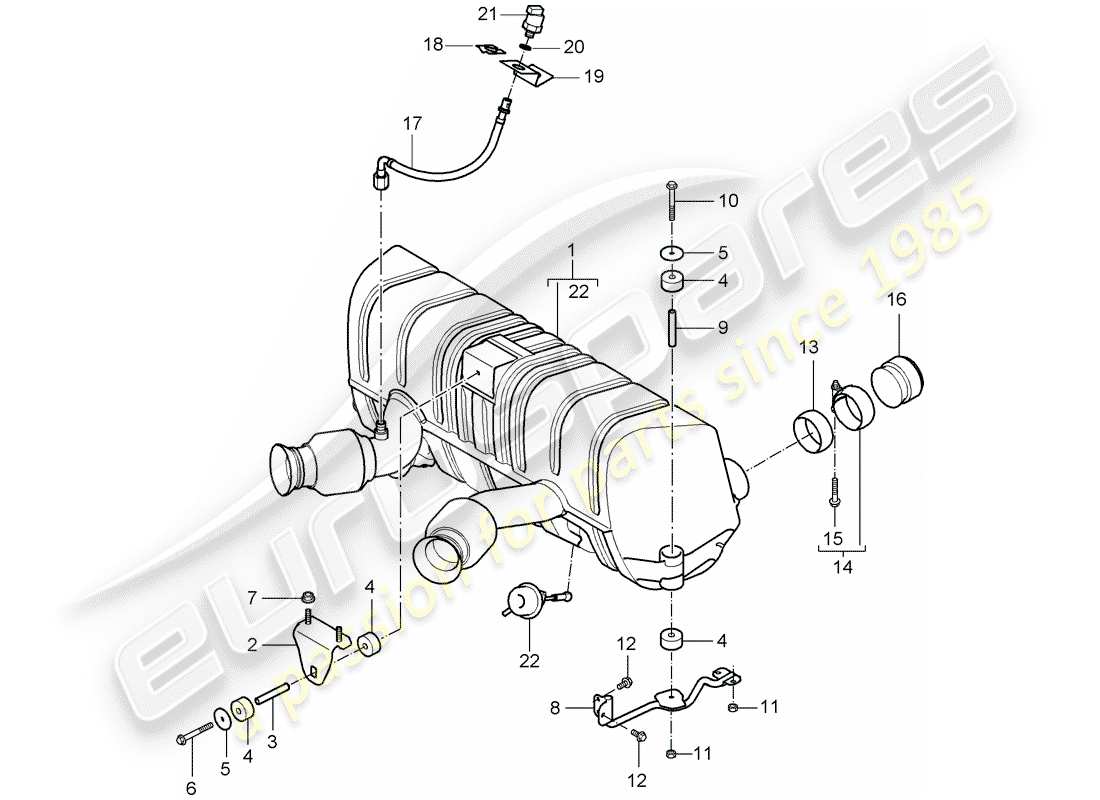 teilediagramm mit der teilenummer 99611122900
