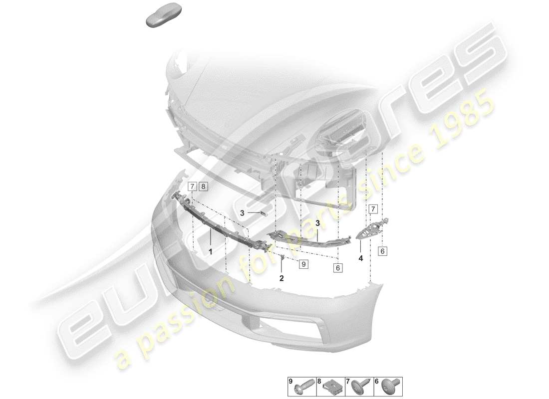 teilediagramm mit der teilenummer 992807595c