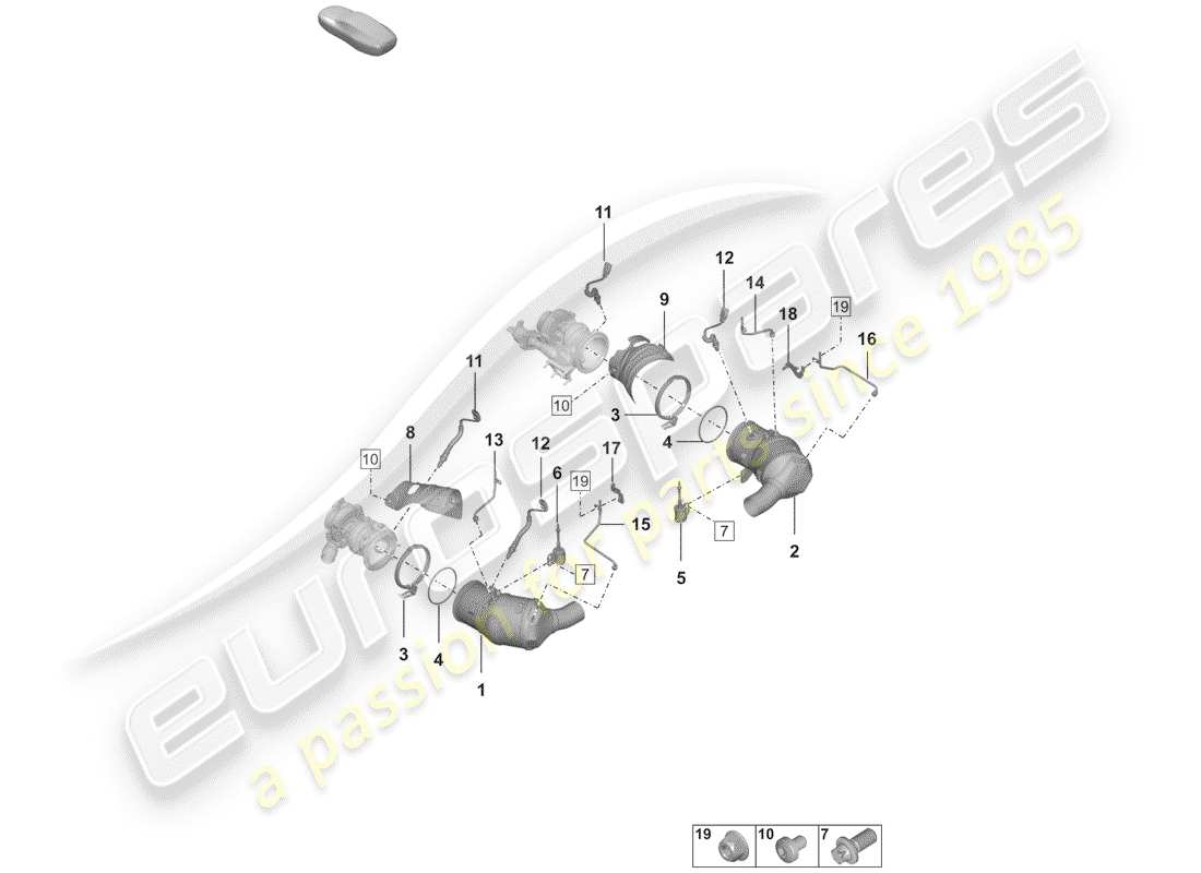 teilediagramm mit der teilenummer 0pb145325c