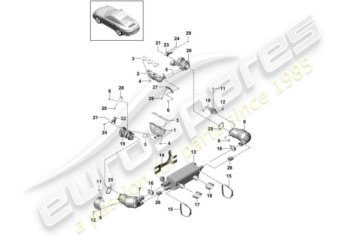 teilediagramm mit der teilenummer 9p1254400j