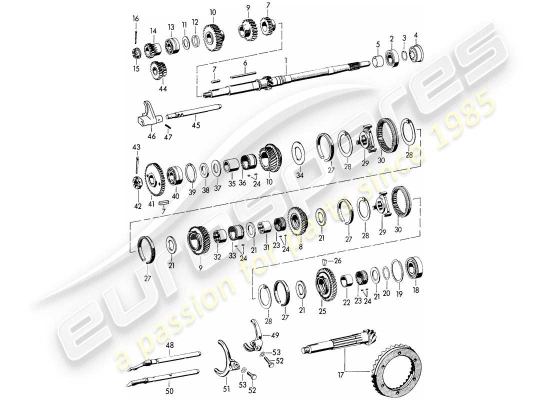 teilediagramm mit der teilenummer 91530239905