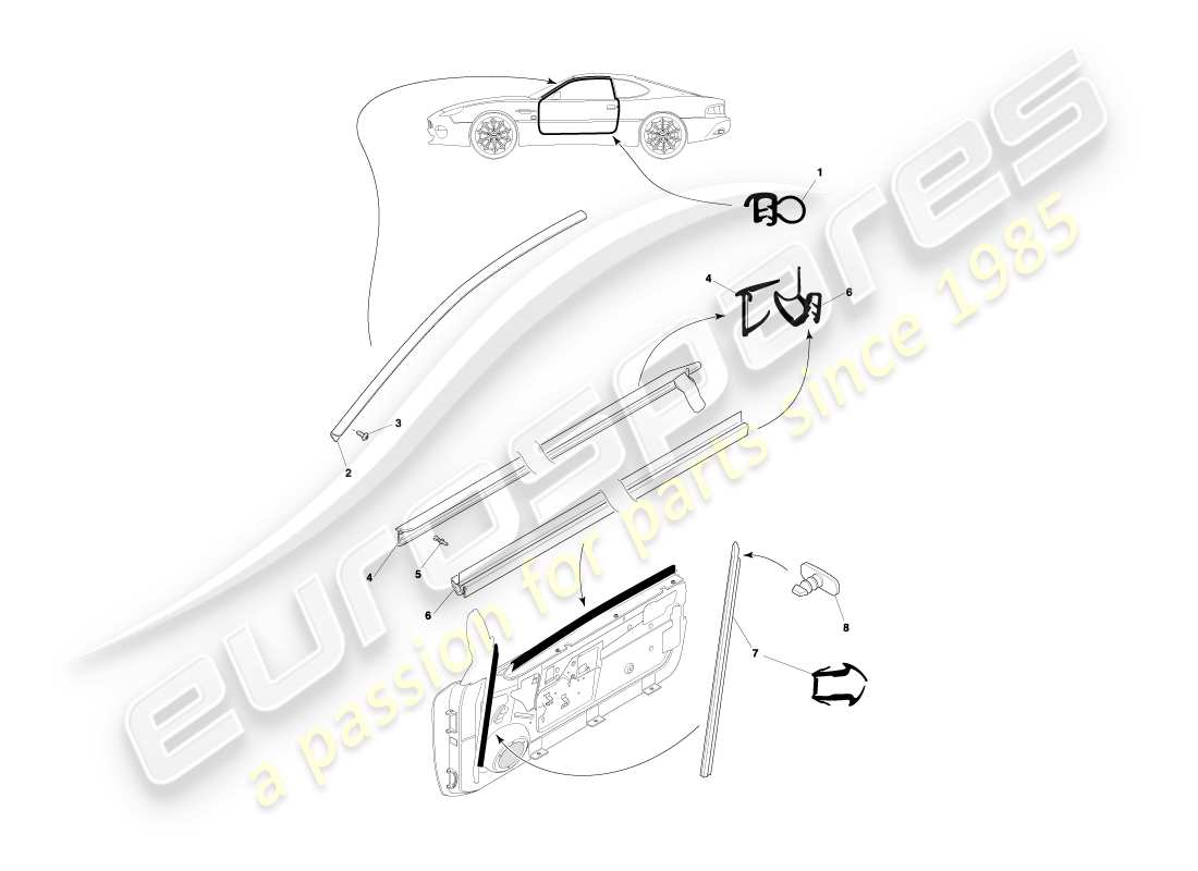 teilediagramm mit der teilenummer 65-83141