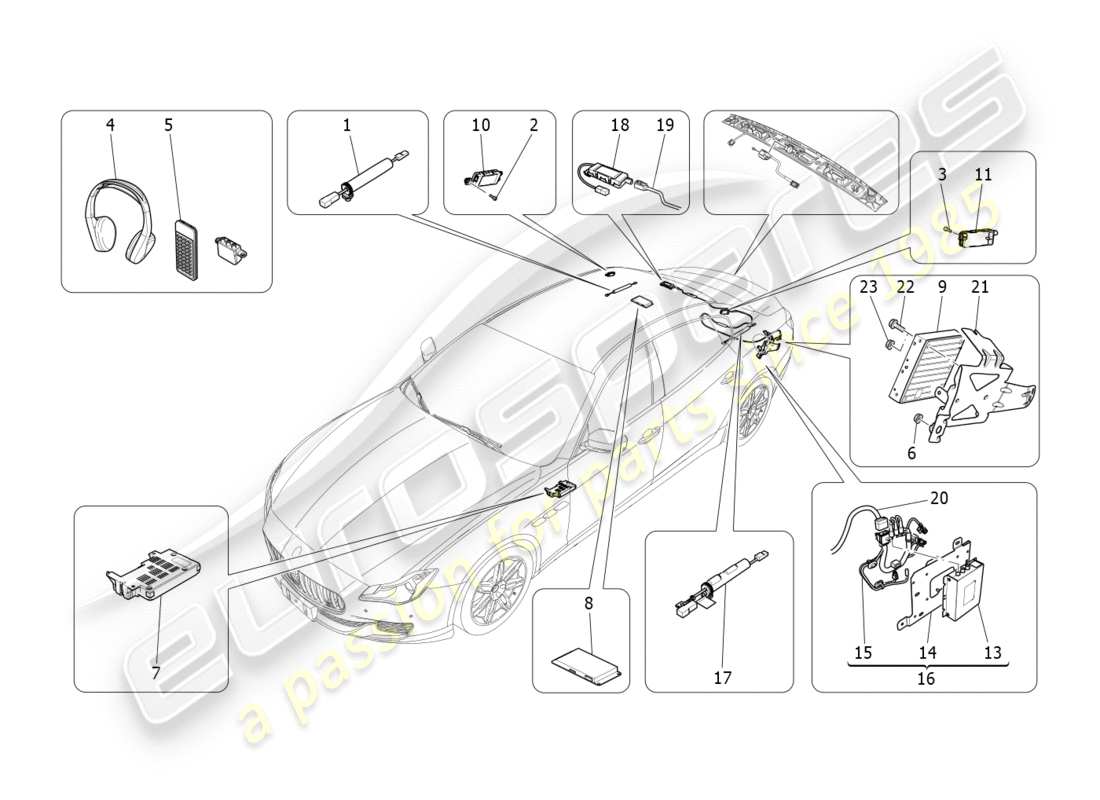 maserati qtp 3.0 bt v6 410hp (2014) it-system-teilediagramm
