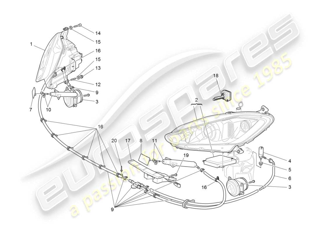 teilediagramm mit der teilenummer 12647124