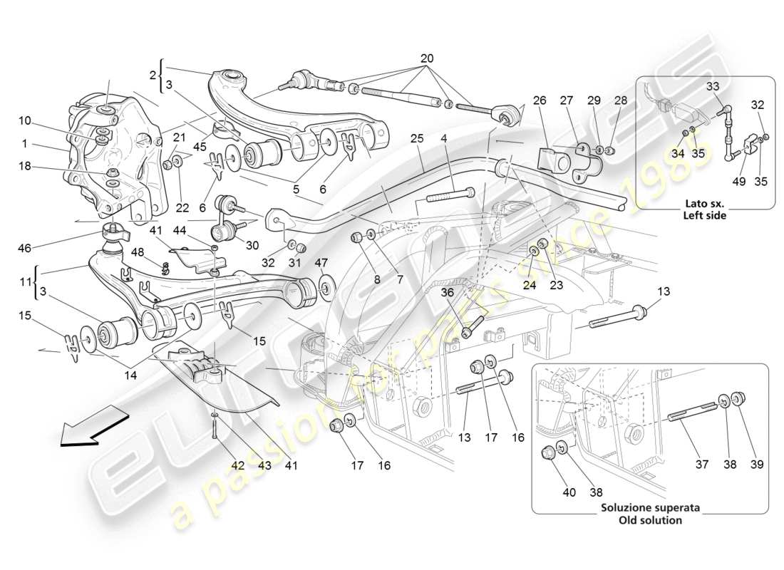 teilediagramm mit der teilenummer 231274