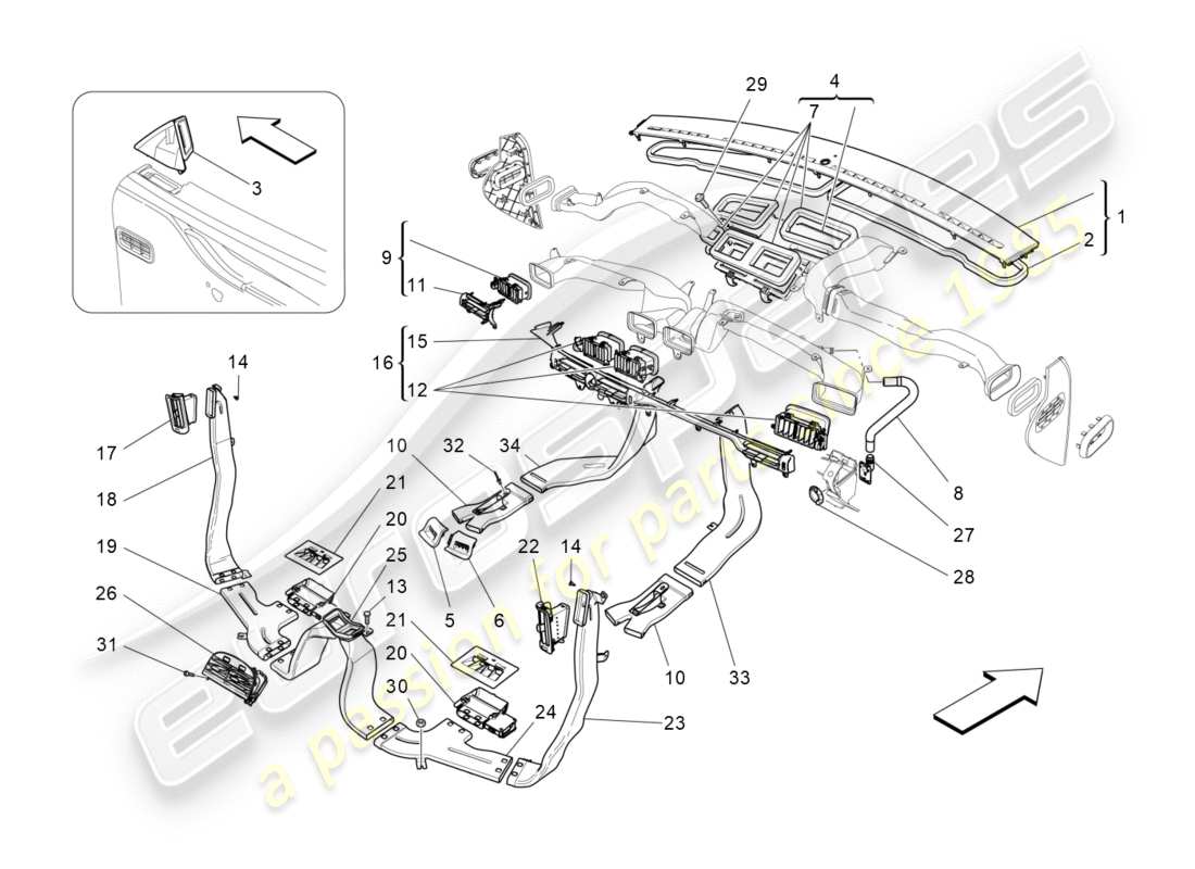 teilediagramm mit der teilenummer 670001501