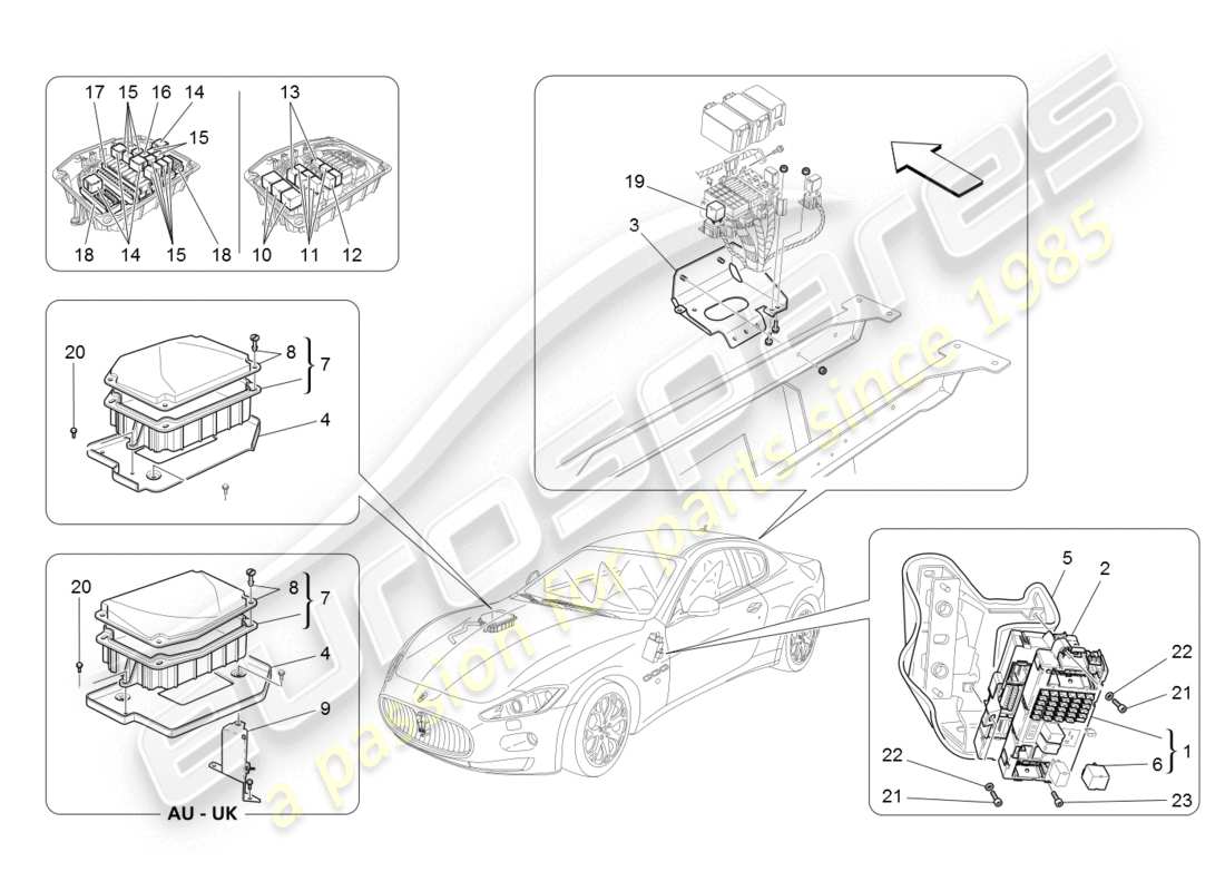 teilediagramm mit der teilenummer 11612824