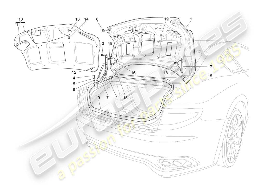 teilediagramm mit der teilenummer 69054500