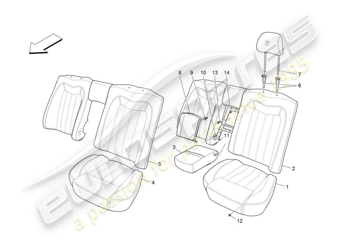 teilediagramm mit der teilenummer 980145153