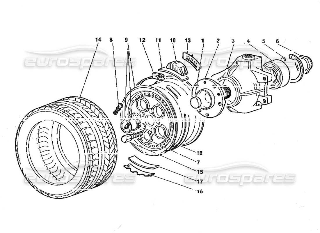 teilediagramm mit der teilenummer 008205001