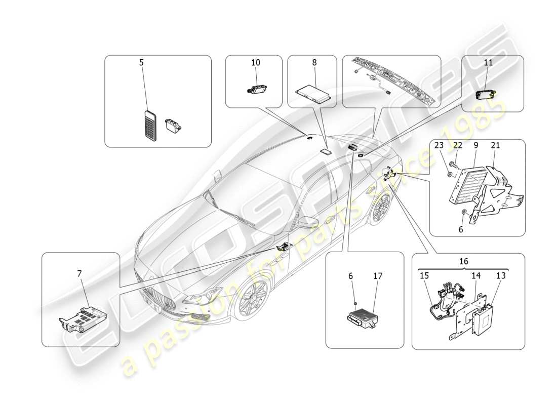 maserati qtp 3.0 tds v6 275hp (2015) it-system-teilediagramm