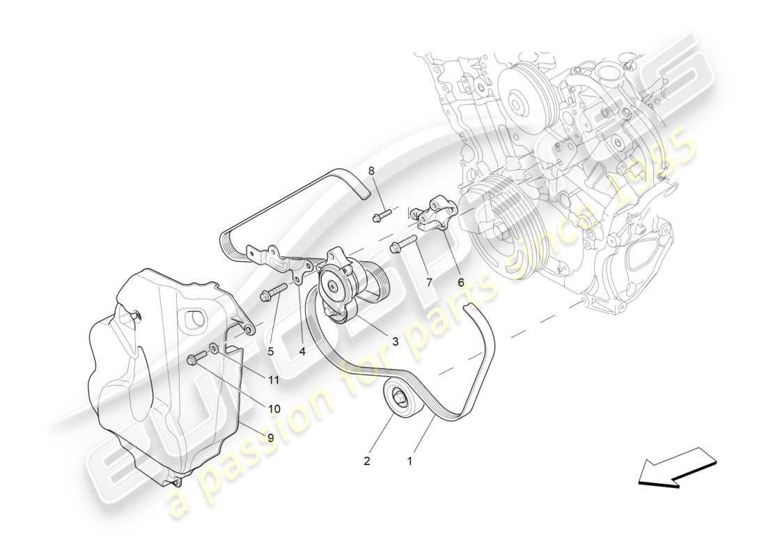 teilediagramm mit der teilenummer 46328519