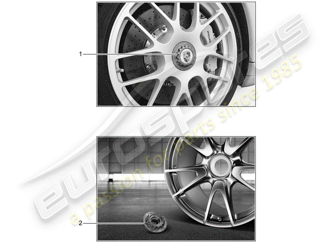 porsche 2002 (tequipment) zentralverriegelung ersatzteildiagramm