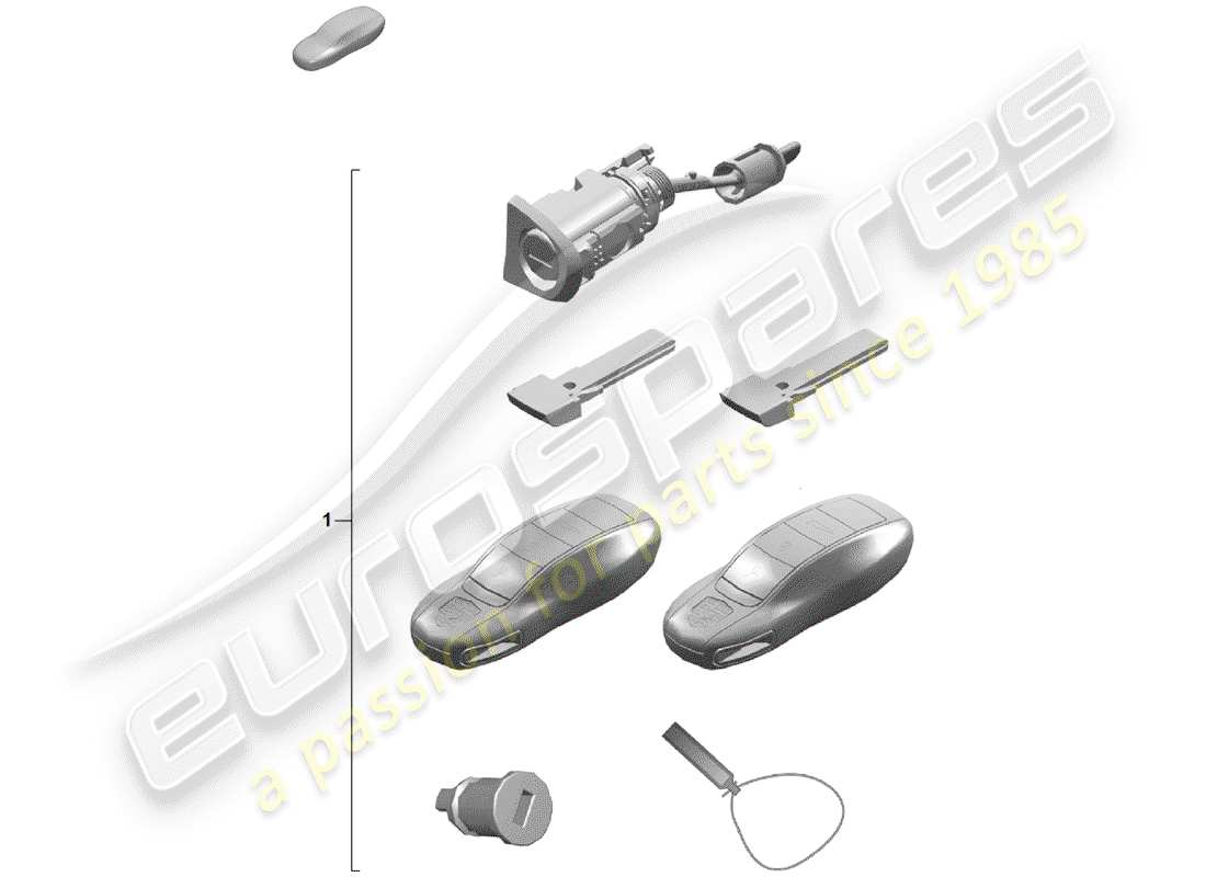 porsche 2020 (718 boxster spyder) reparatursatz ersatzteildiagramm