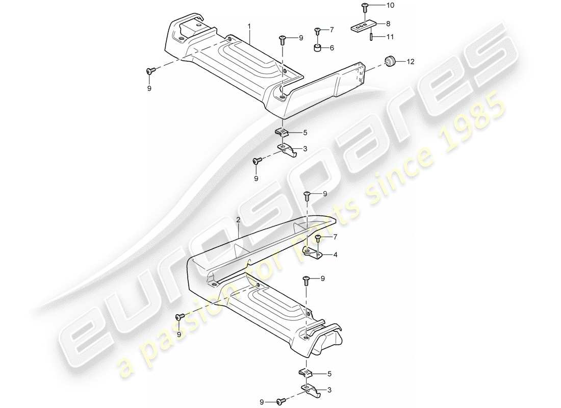 porsche 2006 (carrera gt) carrera gt - sitz - befestigungselemente - d - mj 2004>> ersatzteildiagramm