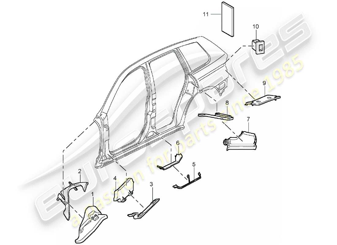 teilediagramm mit der teilenummer 95555643100