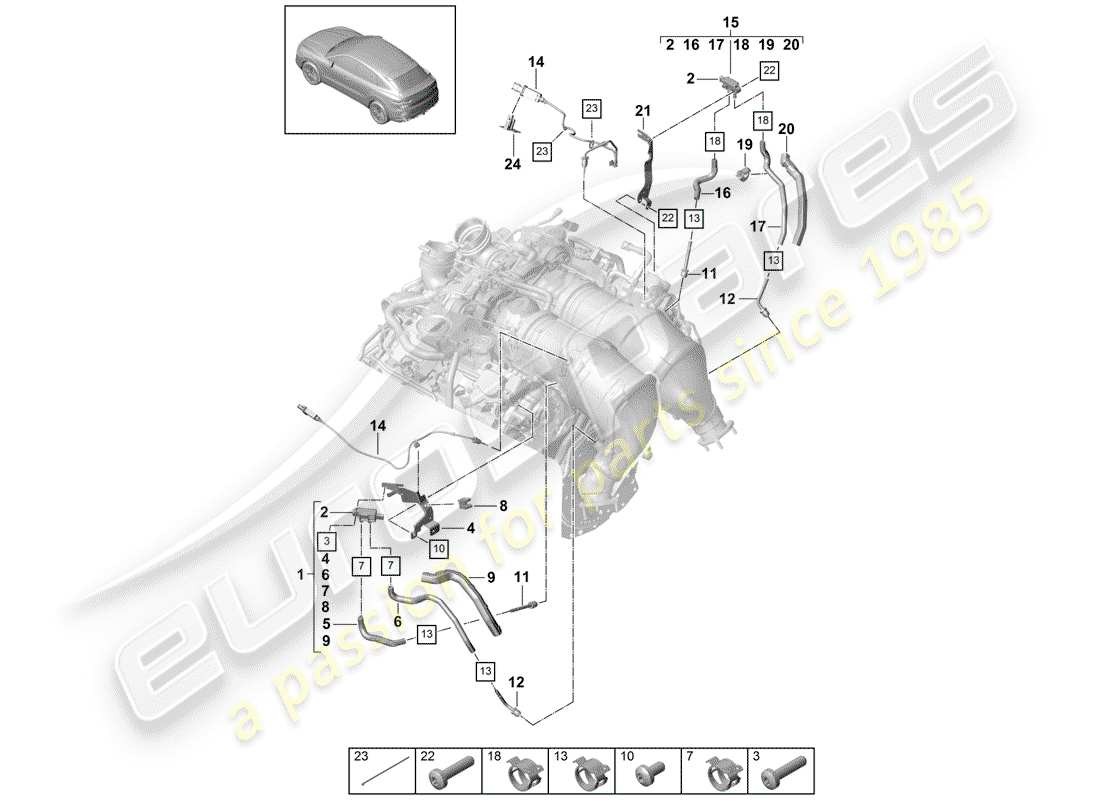 teilediagramm mit der teilenummer pae906051a
