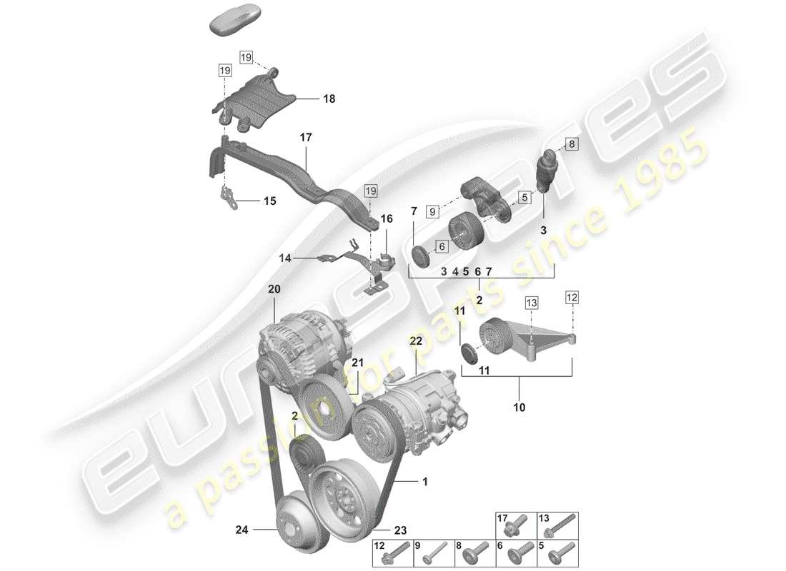 teilediagramm mit der teilenummer 0pb145295a