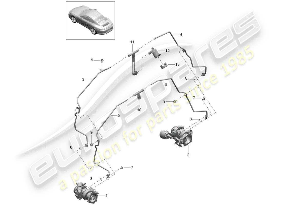 teilediagramm mit der teilenummer 9a210608301