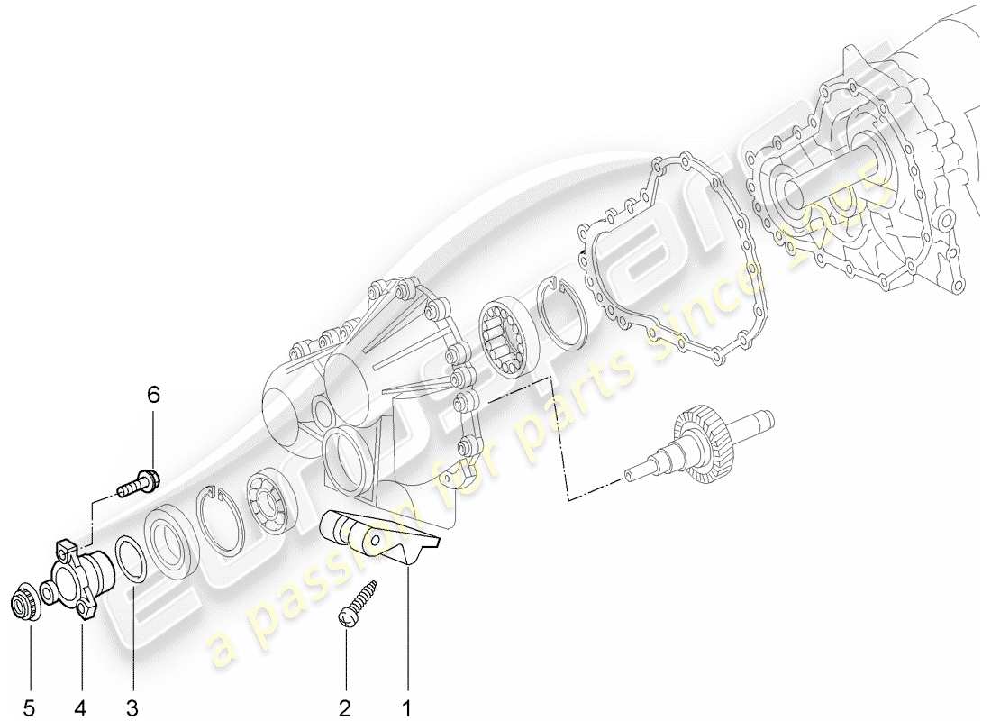 porsche 2003 (996) tiptronic - - 4 radantrieb ersatzteildiagramm