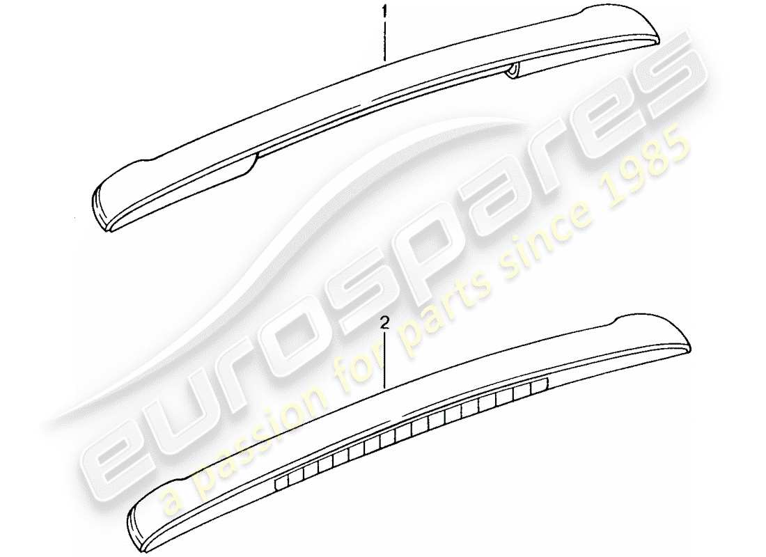 porsche 1989 (tequipment) set-teilediagramm