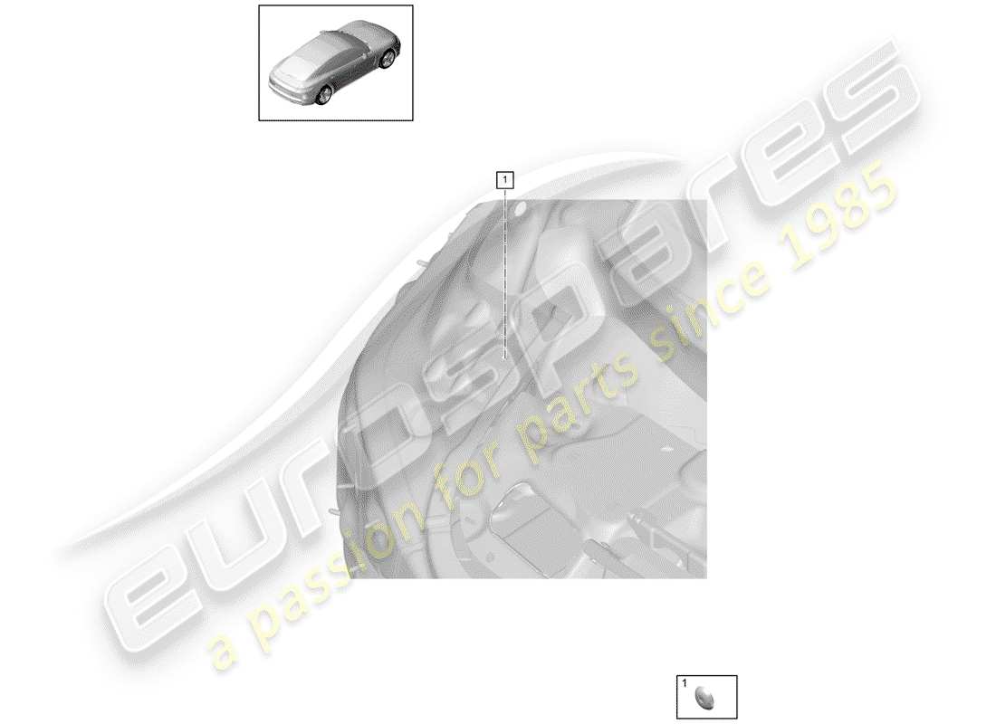 porsche 2018 (panamera 971-1) plug-teilediagramm